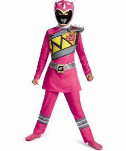 Power Rangers Kids Dinosaur Pink Costume