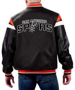 NBA San Antonio Spurs Leather Jacket For Men and Women
