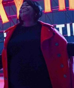 Spirited Octavia Spencer Coat