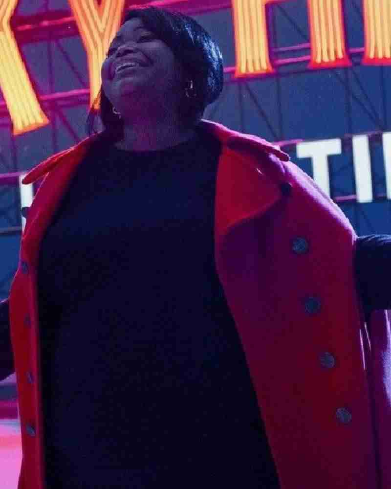 Spirited Octavia Spencer Coat