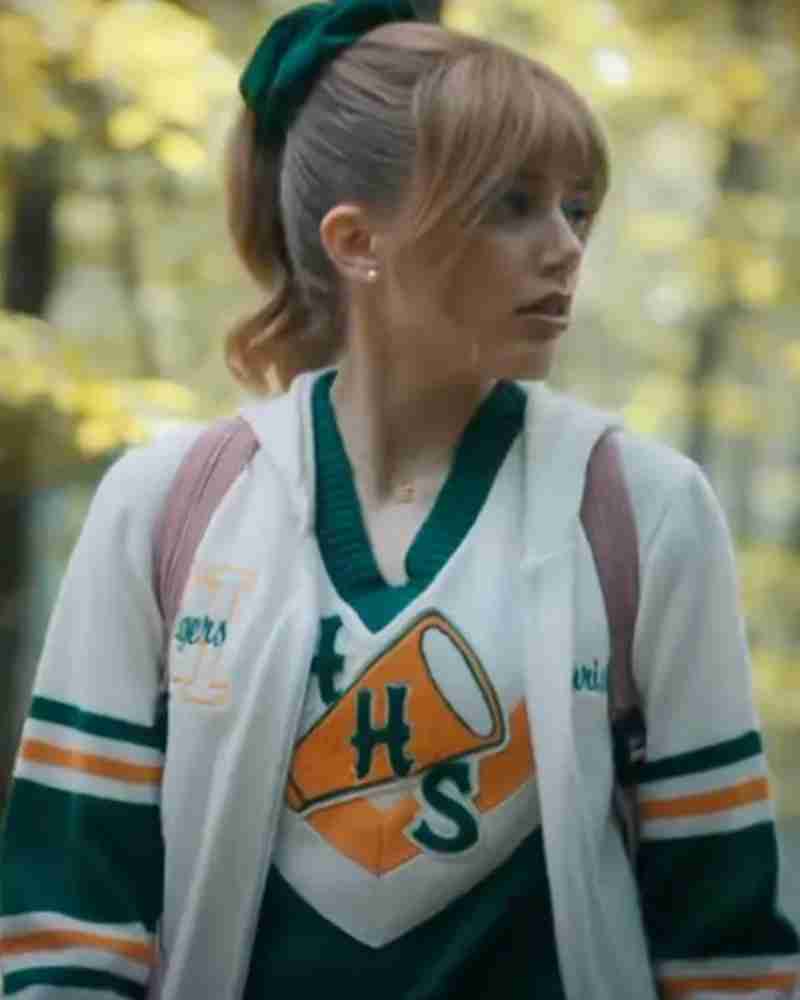 Stranger Things Chrissy White Hoodie