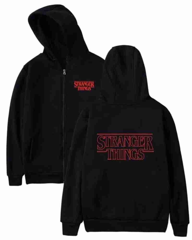 Strangers Things Black Hoodie - Image 4