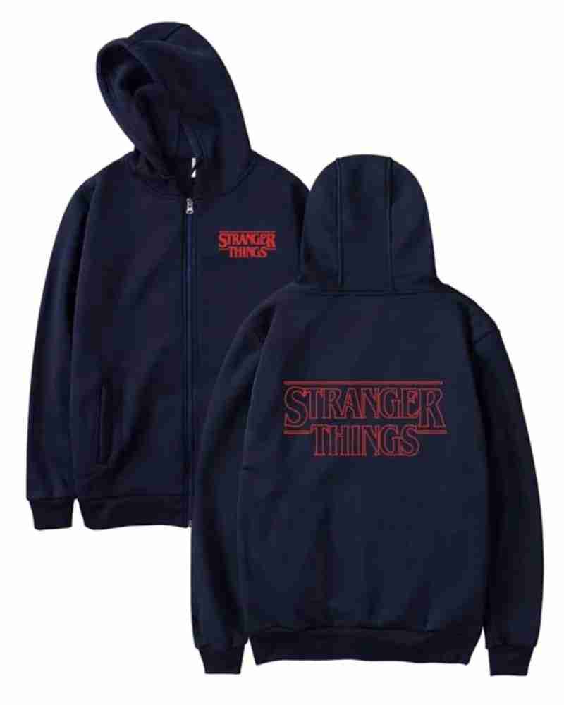 Strangers Things Black Hoodie - Image 2
