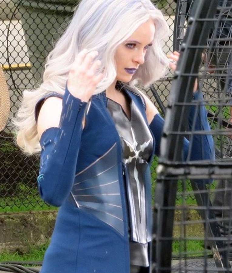The Flash Season 06 Killer Frost Denim Coat - Image 3